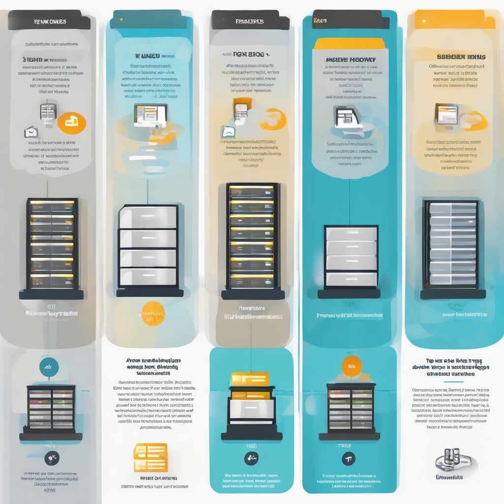 Types of Web Hosting Visualized